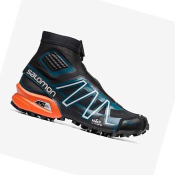 Tenis Salomon SNOWCROSS ADVANCED Hombre Negros Azules Naranjas | MX 3443PJJ